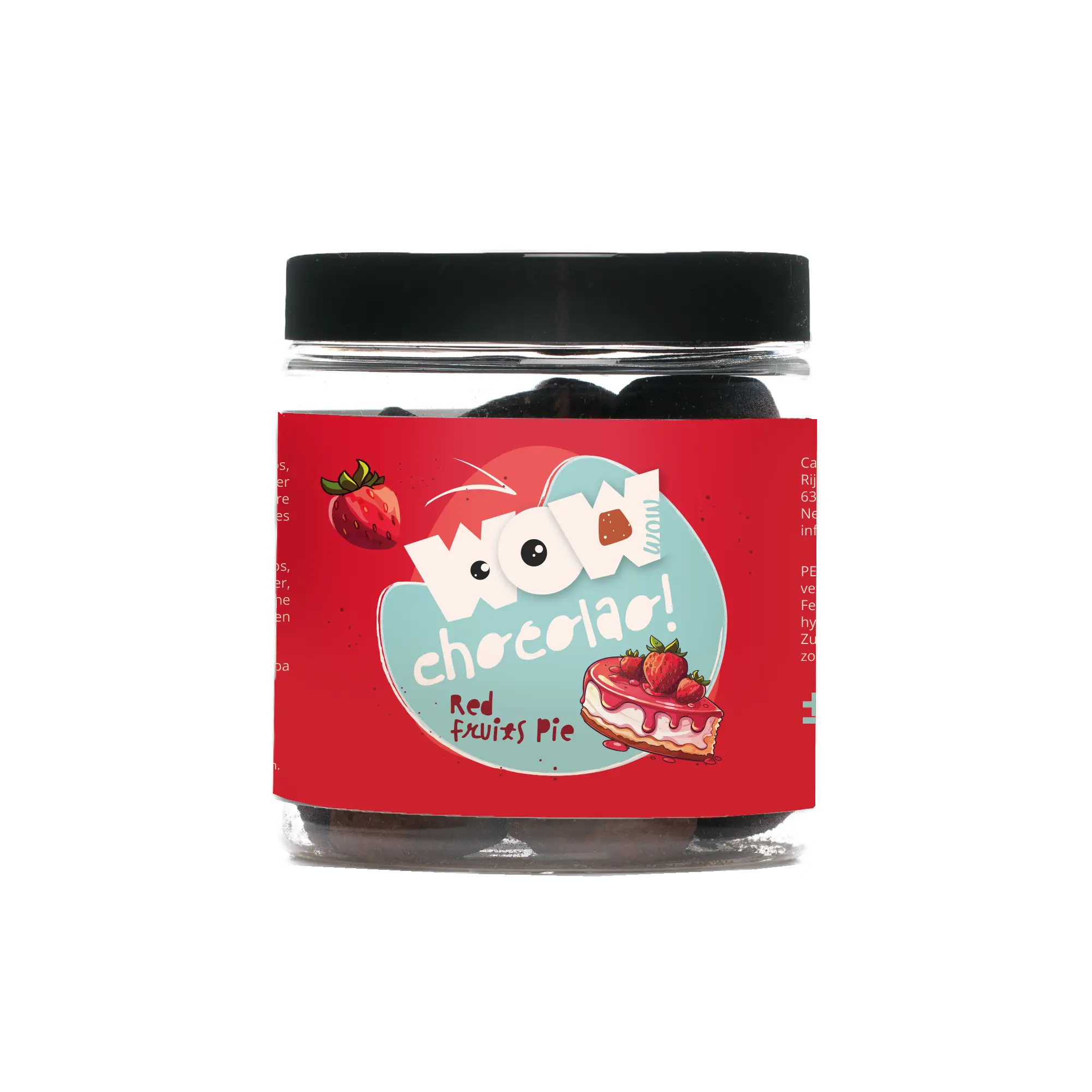 Rood Fruitentaart Chocoladetruffels