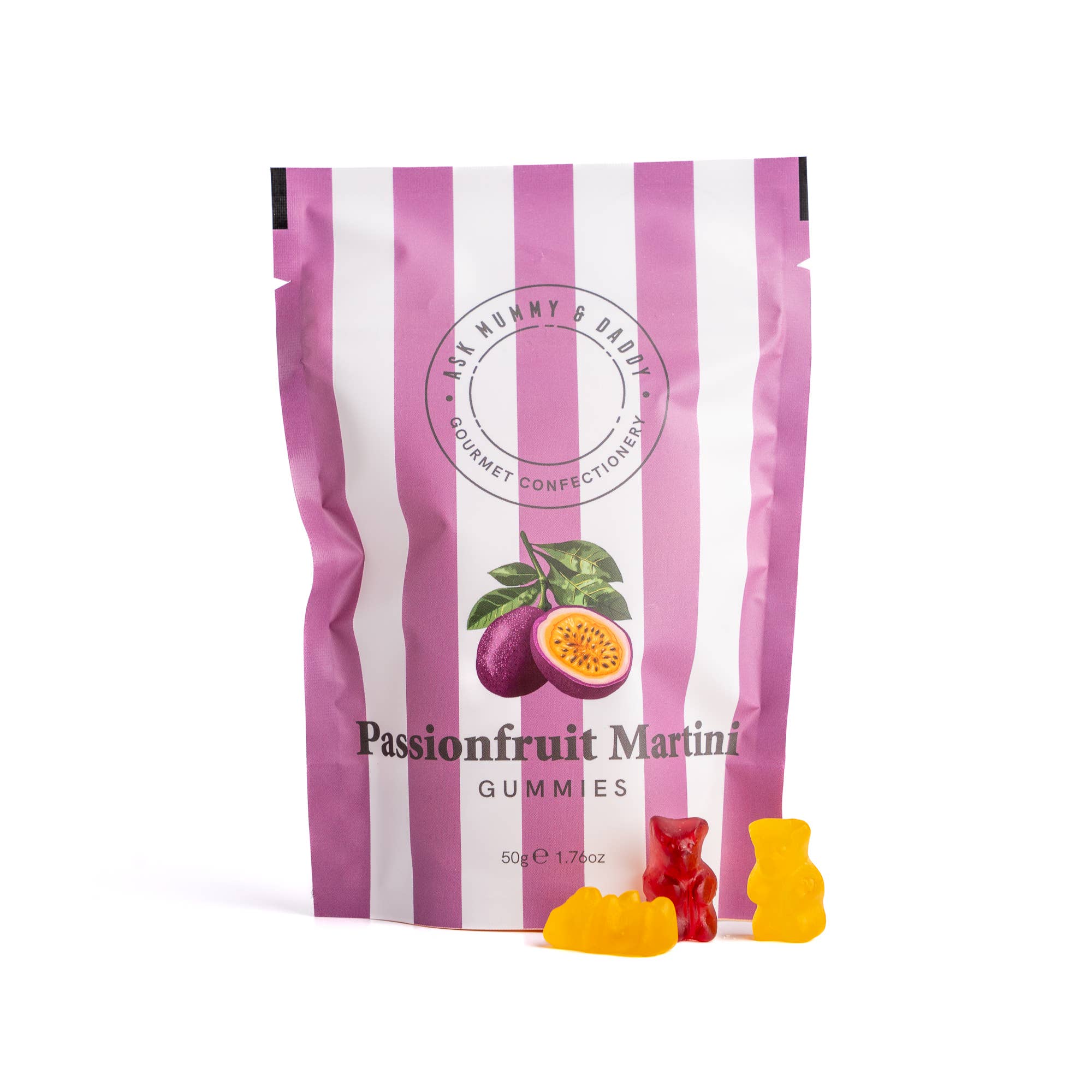 Passievrucht Martini Gummies | Ask mummy and daddy