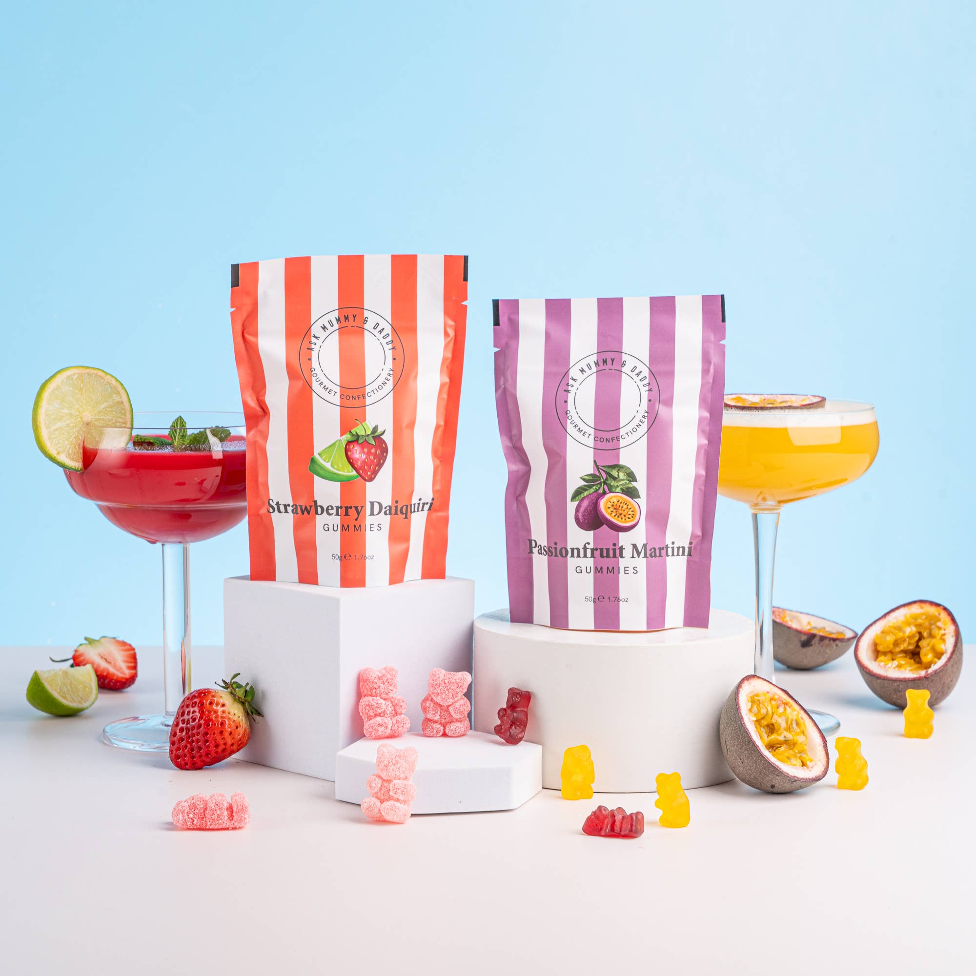 Passievrucht Martini Gummies | Ask mummy and daddy