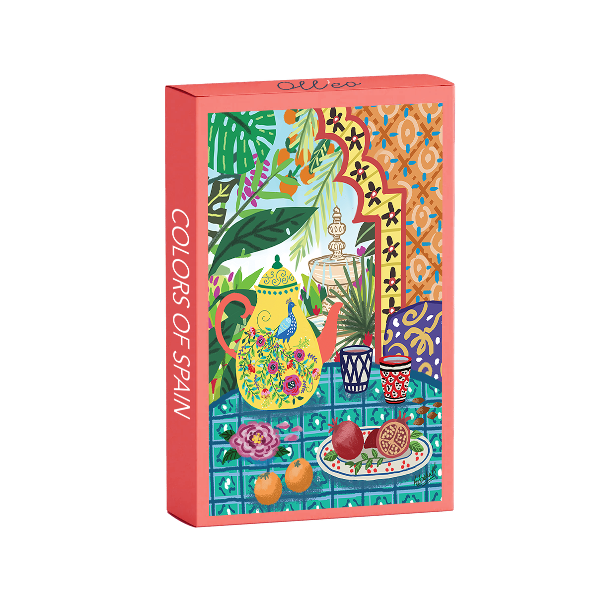 Minipuzzel Kleuren van Spanje