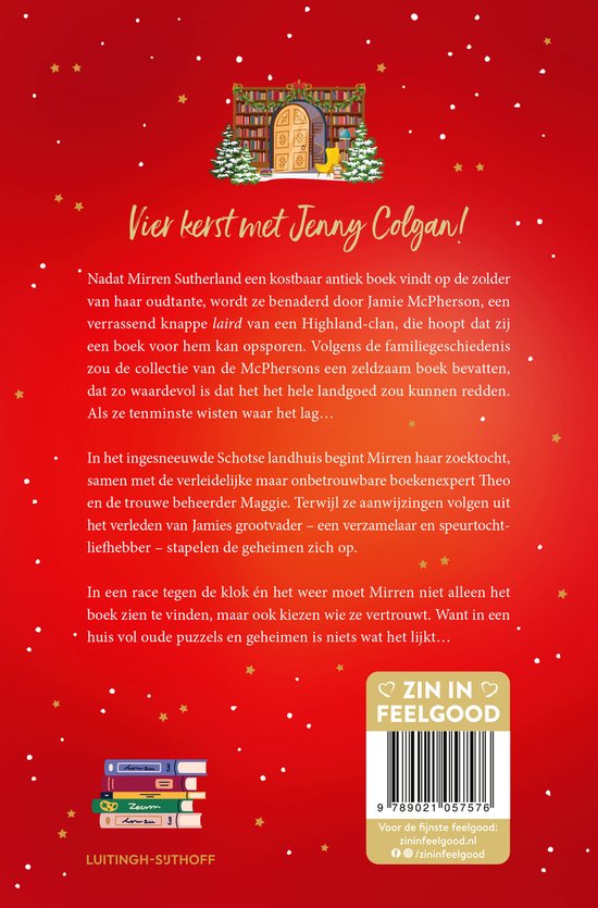 Boek - De verborgen kerstbibliotheek