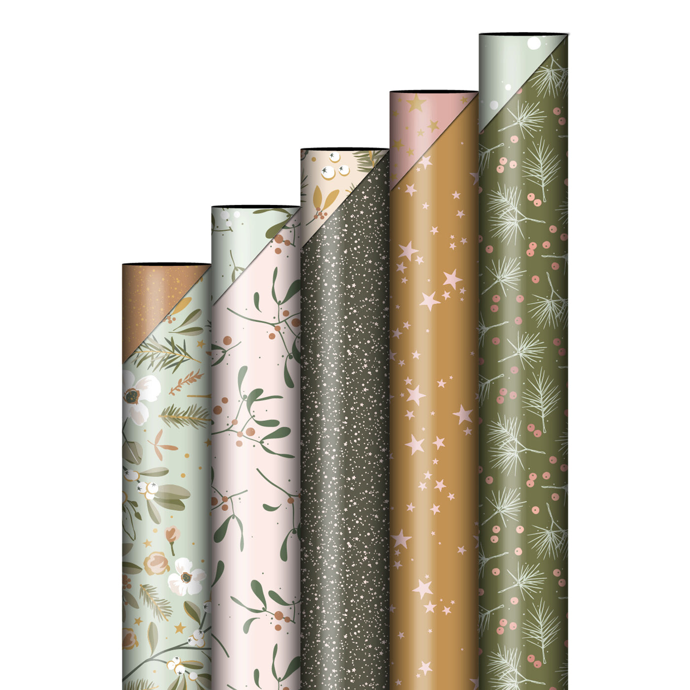 Inpakpapier Kerst | Classic - 5 rollen