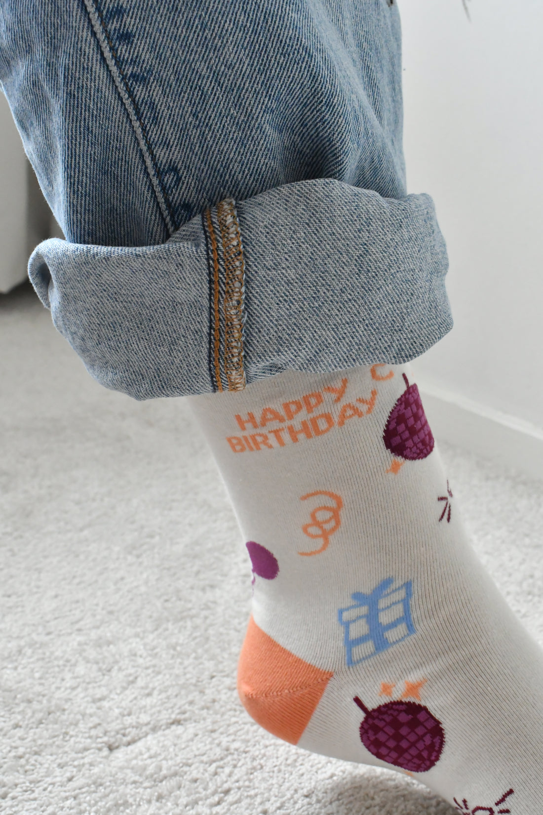 Sokken Happy birthday