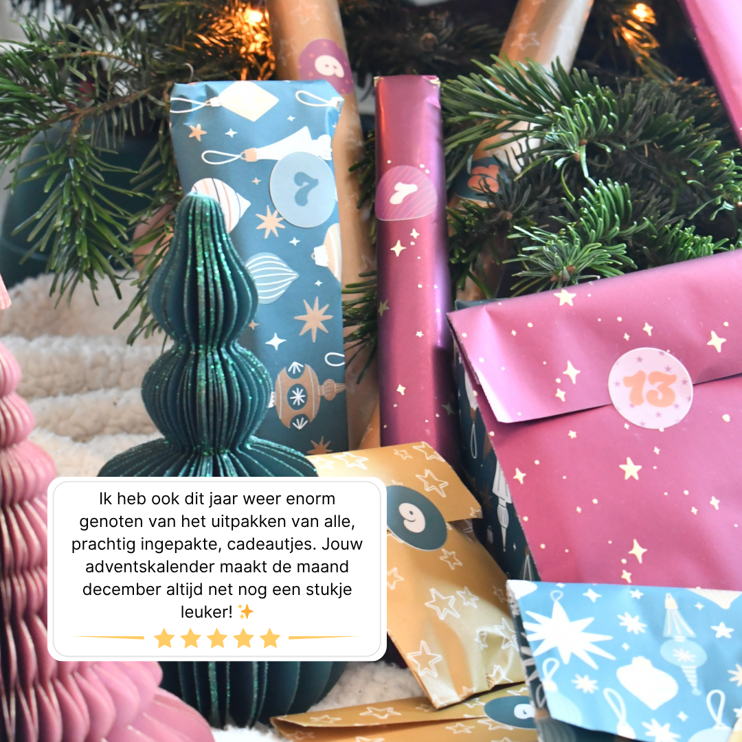 Kerst Adventskalender t.w.v. €145