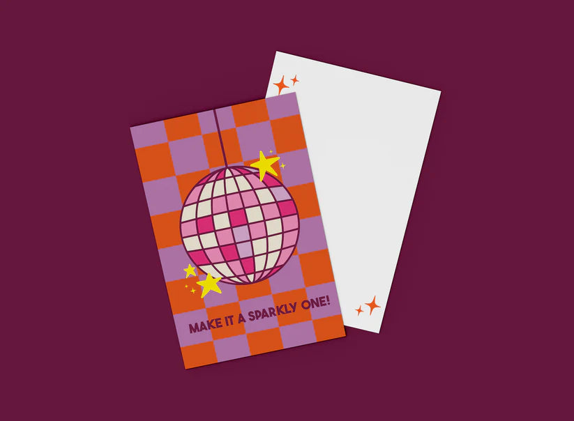 Kerstkaart - The Sparkly One