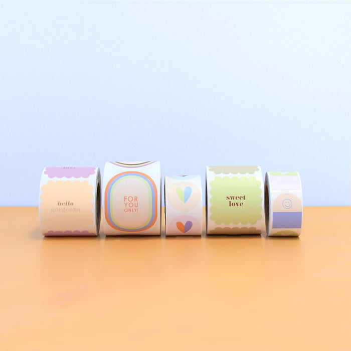 Stickers Duo - Groovy | 6 stuks