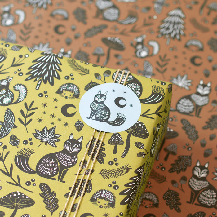 Stickers Multi - Nature Animals | 6 stuks