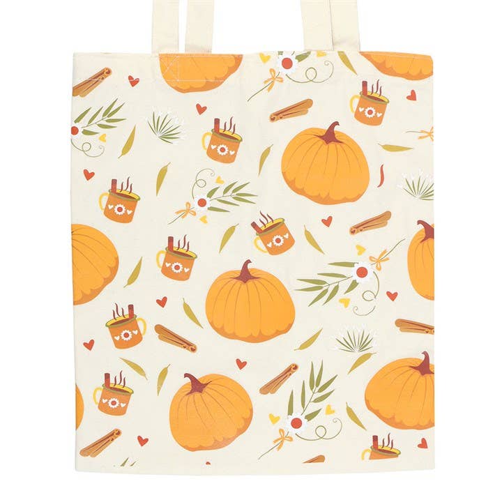 Pumpkin canvas tas