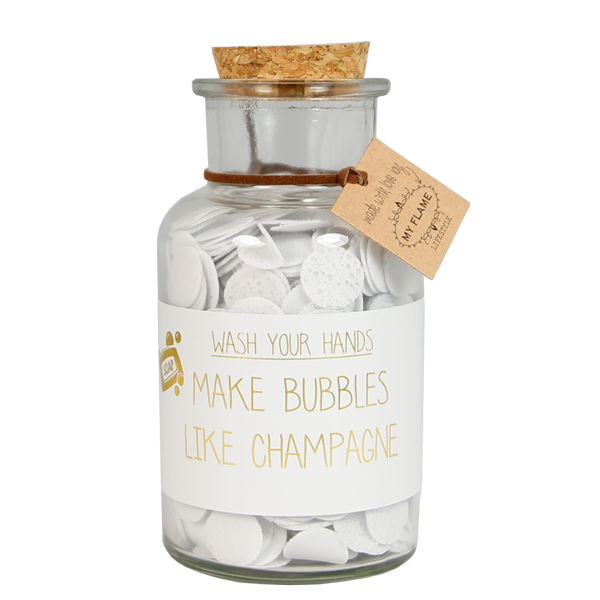 Handzeep | Make bubbles like champagne