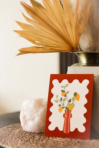 kaart | Citroentak vaas