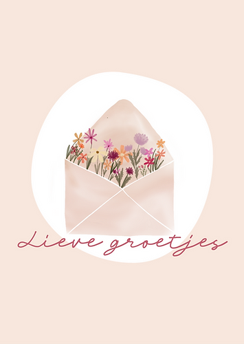 kaart | Lieve groetjes