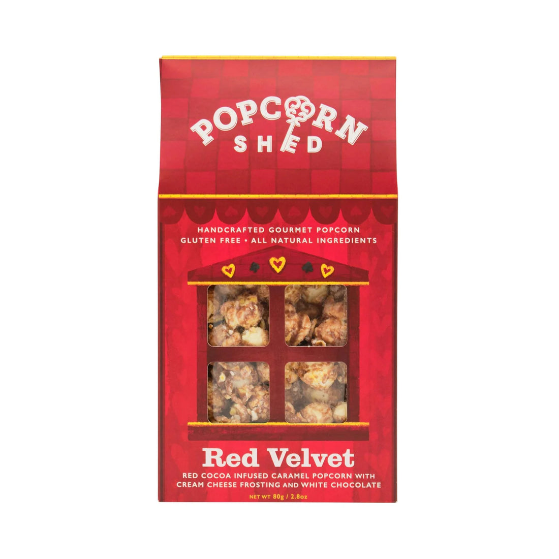 Popcorn Shed | Red velvet