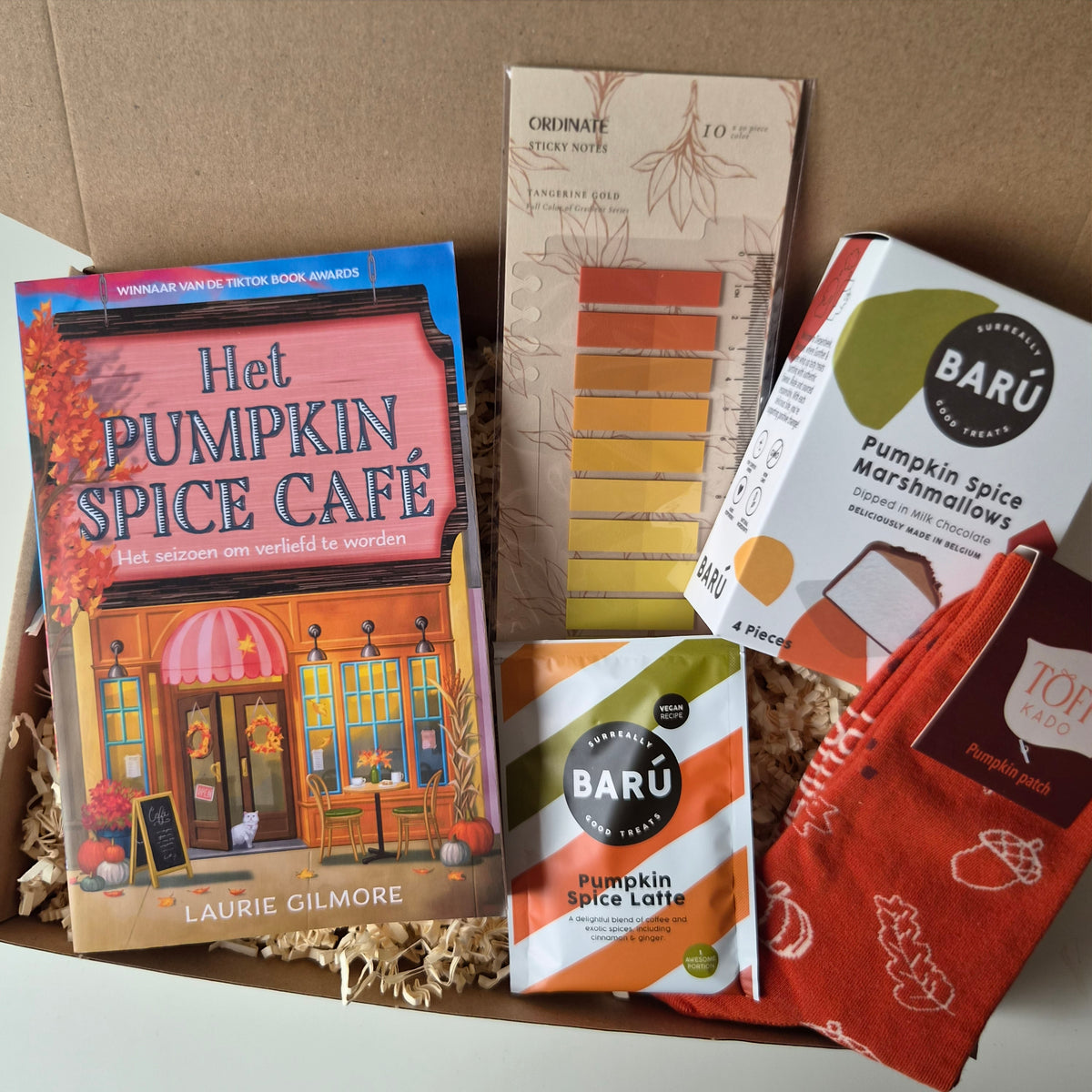 Boek cadeau box | Het pumpkin spice café - PRE ORDER 18/10