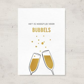 Kaart | Tijd voor bubbels