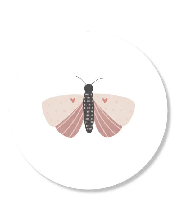 Sticker | Vlinder | 5 stuks
