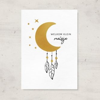 Kaart | Welkom klein meisje