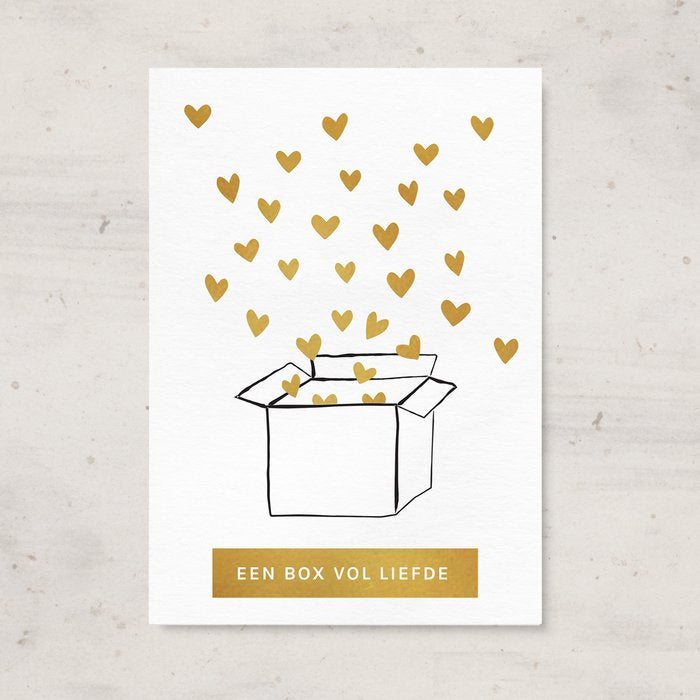 Kaart | Een box vol liefde