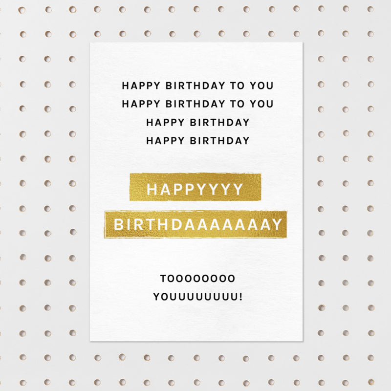 Kaart | Happy birthday to you