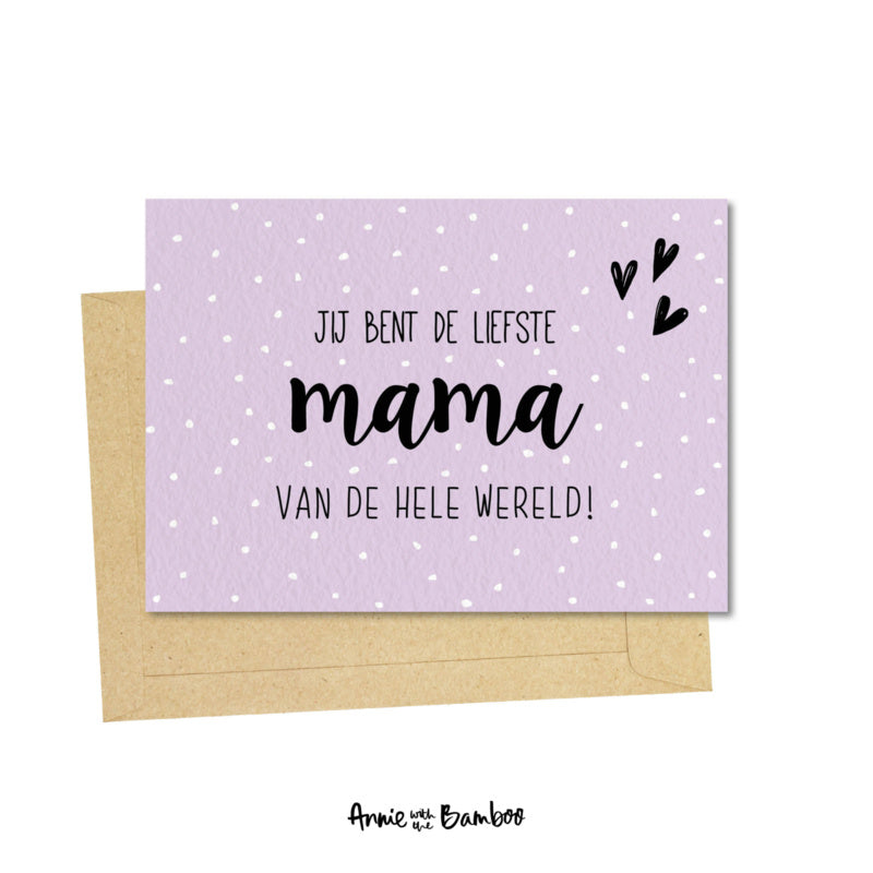 Kaart | Liefste mama