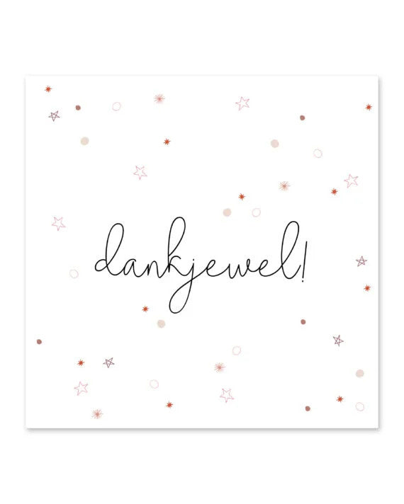 Dankjewel ster