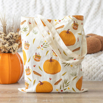 Pumpkin canvas tas