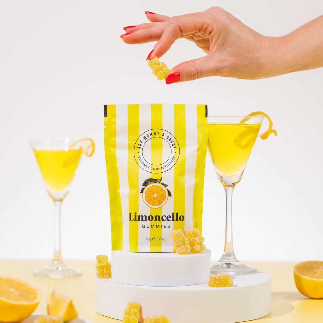 Limoncello gummies | Ask mummy and daddy