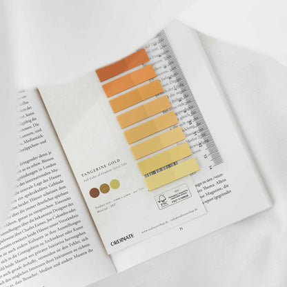 Tangerine Gold boekannotatie tabs
