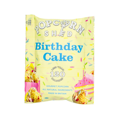 Popcorn Birthday cake