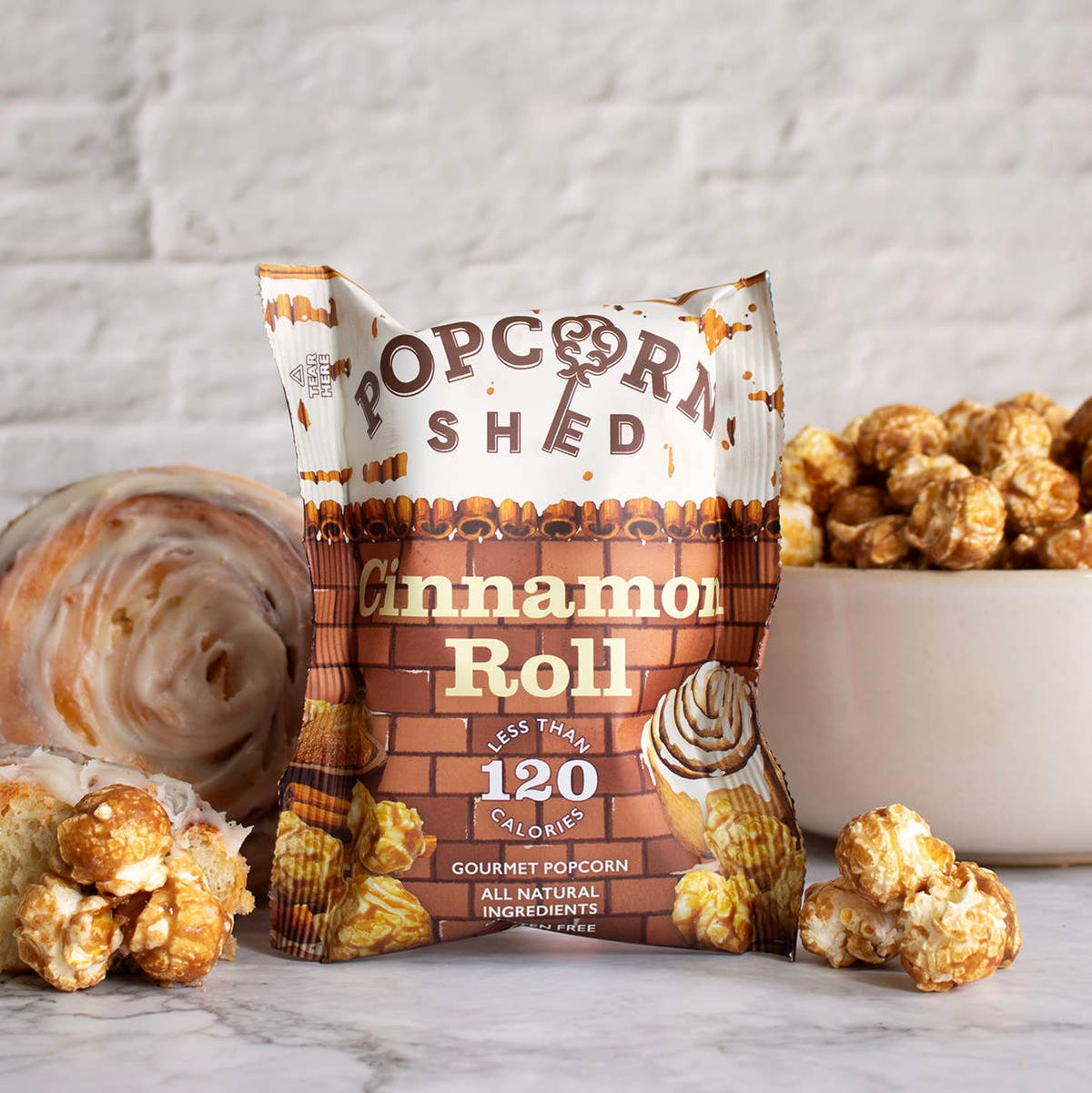 Popcorn Cinnamon roll