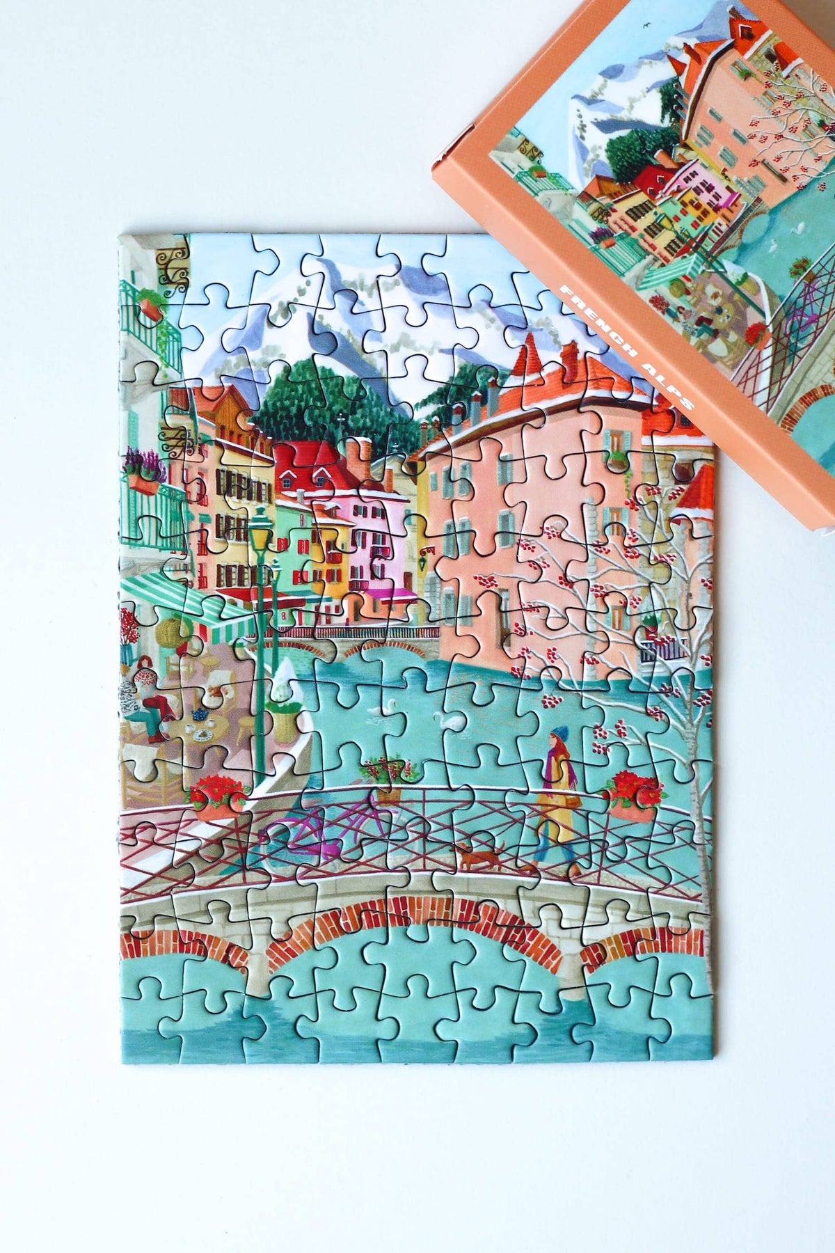 Mini puzzel French Alps