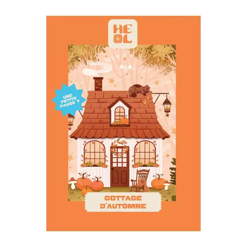 Mini puzzel Herfsthuisje