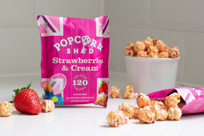 Popcorn Strawberry &amp; Cream