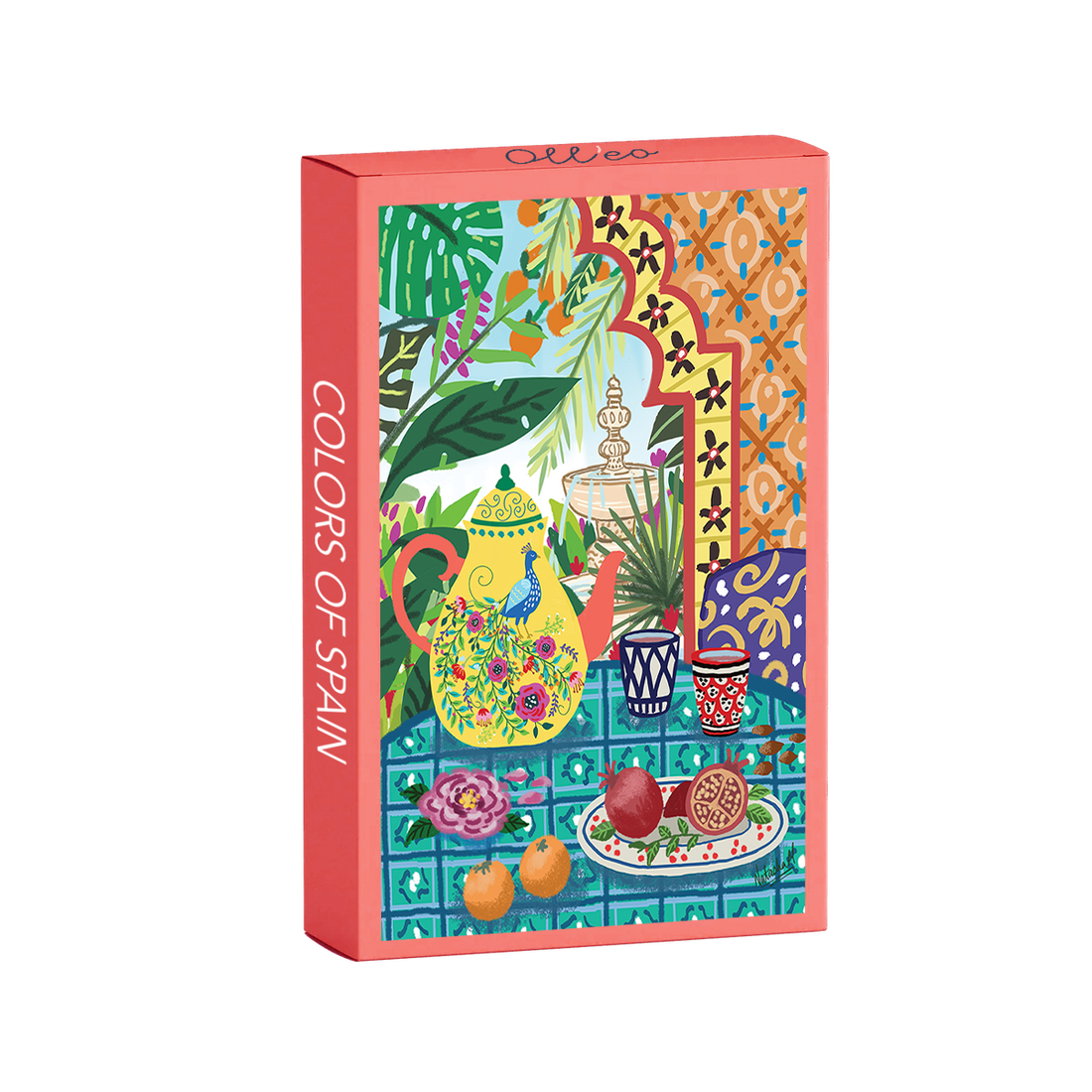Minipuzzel Kleuren van Spanje