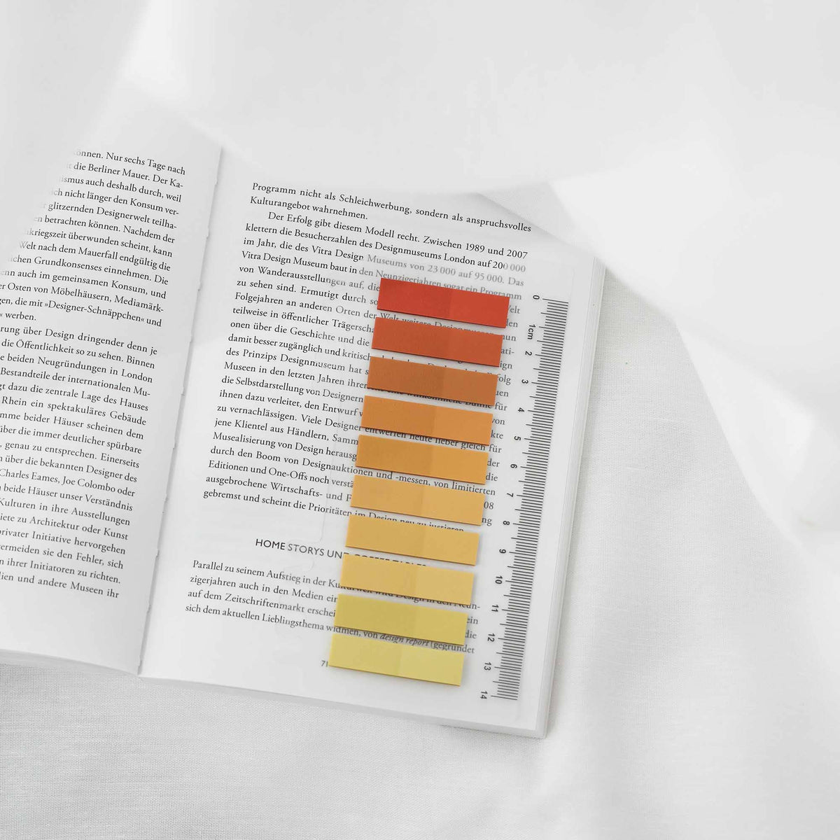 Tangerine Gold boekannotatie tabs