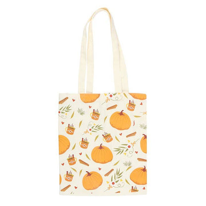 Pumpkin canvas tas
