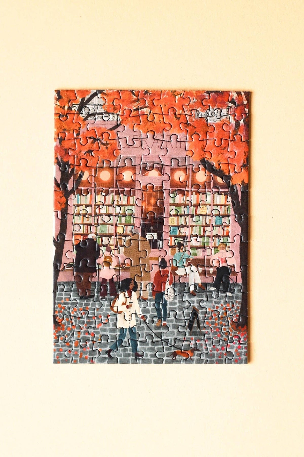 Mini puzzel La Librairie
