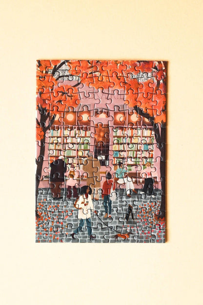 Mini puzzel La Librairie