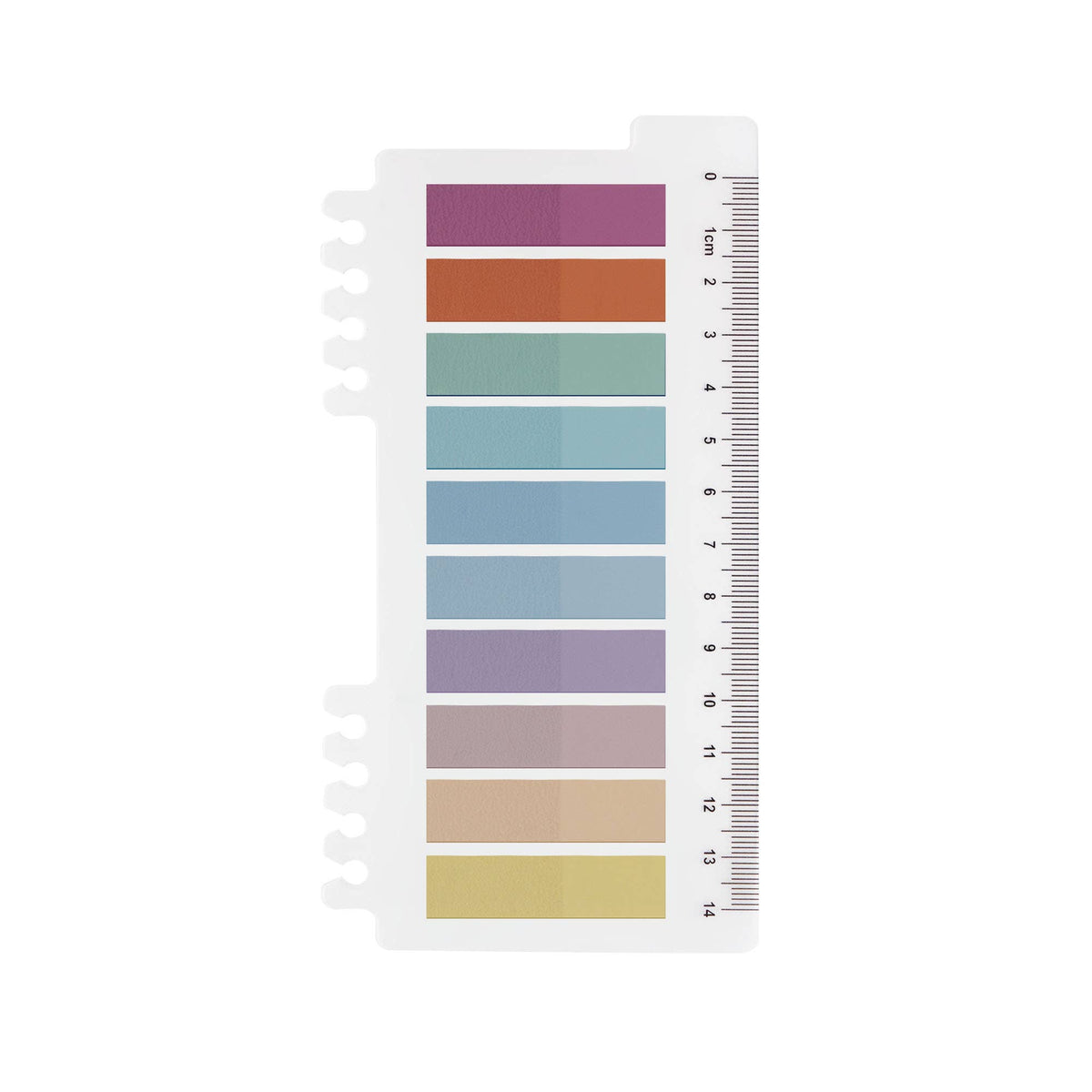 Misty Mint transparante notes en tabs