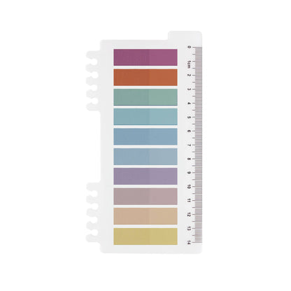 Misty Mint transparante notes en tabs