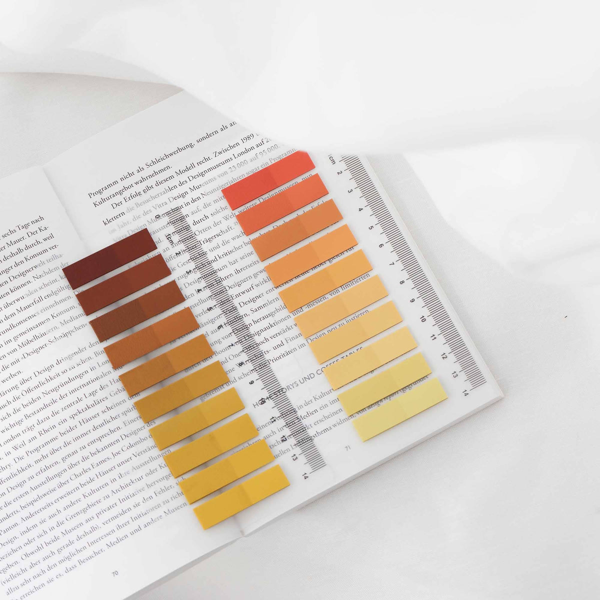 Tangerine Gold boekannotatie tabs