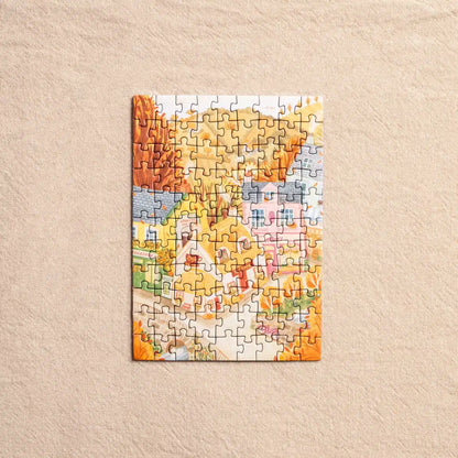 Mini-puzzel Emerald Autumn – La Pauz – 99 stukjes