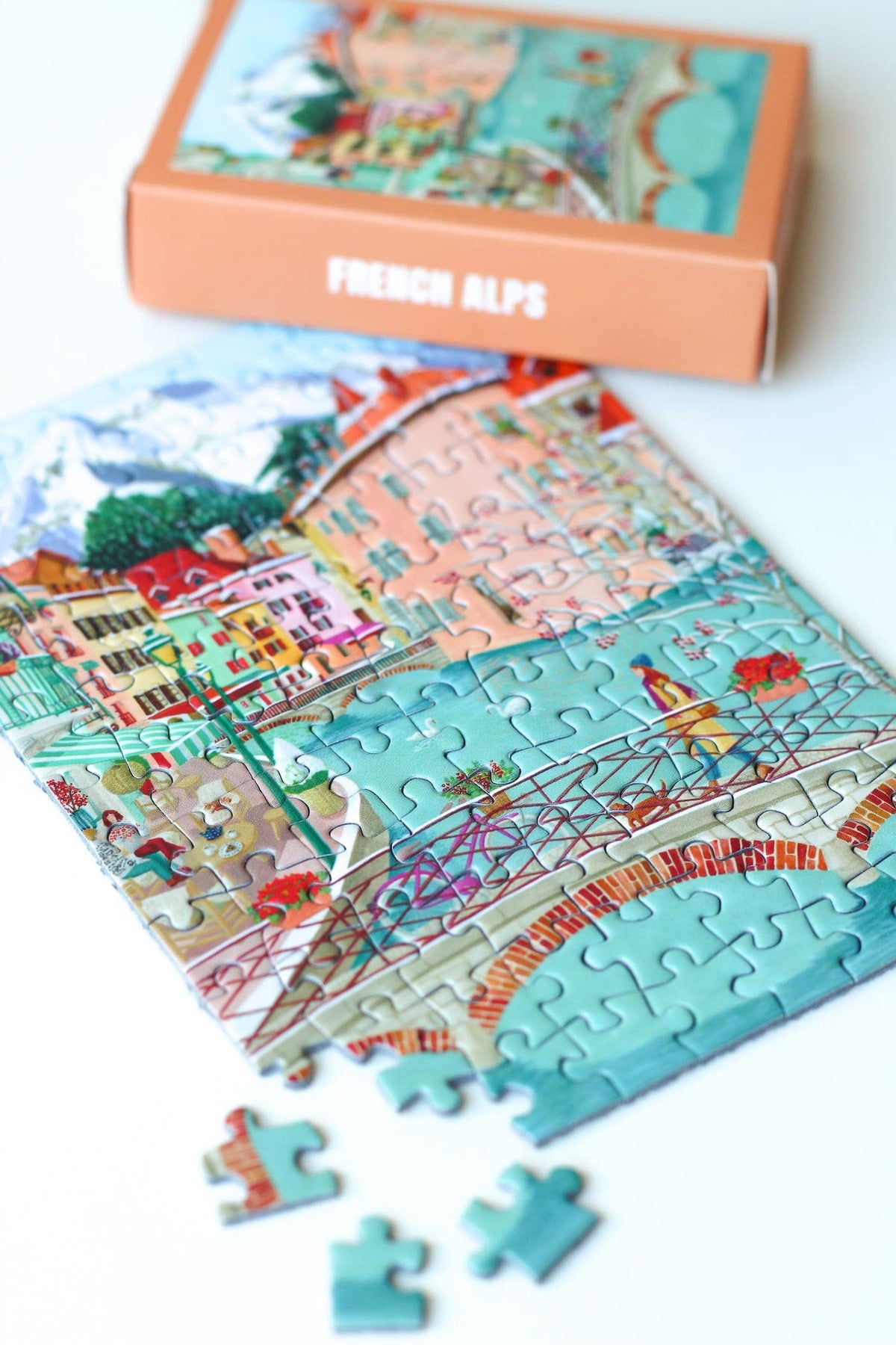Mini puzzel French Alps