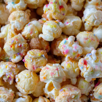 Popcorn Birthday cake