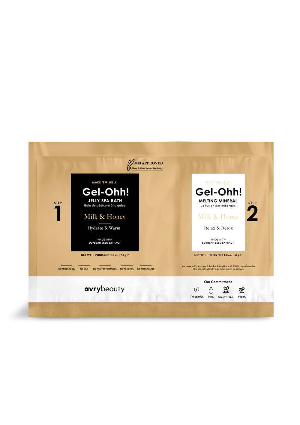 Gel-Ohh Jelly Spa - Melk & Honing