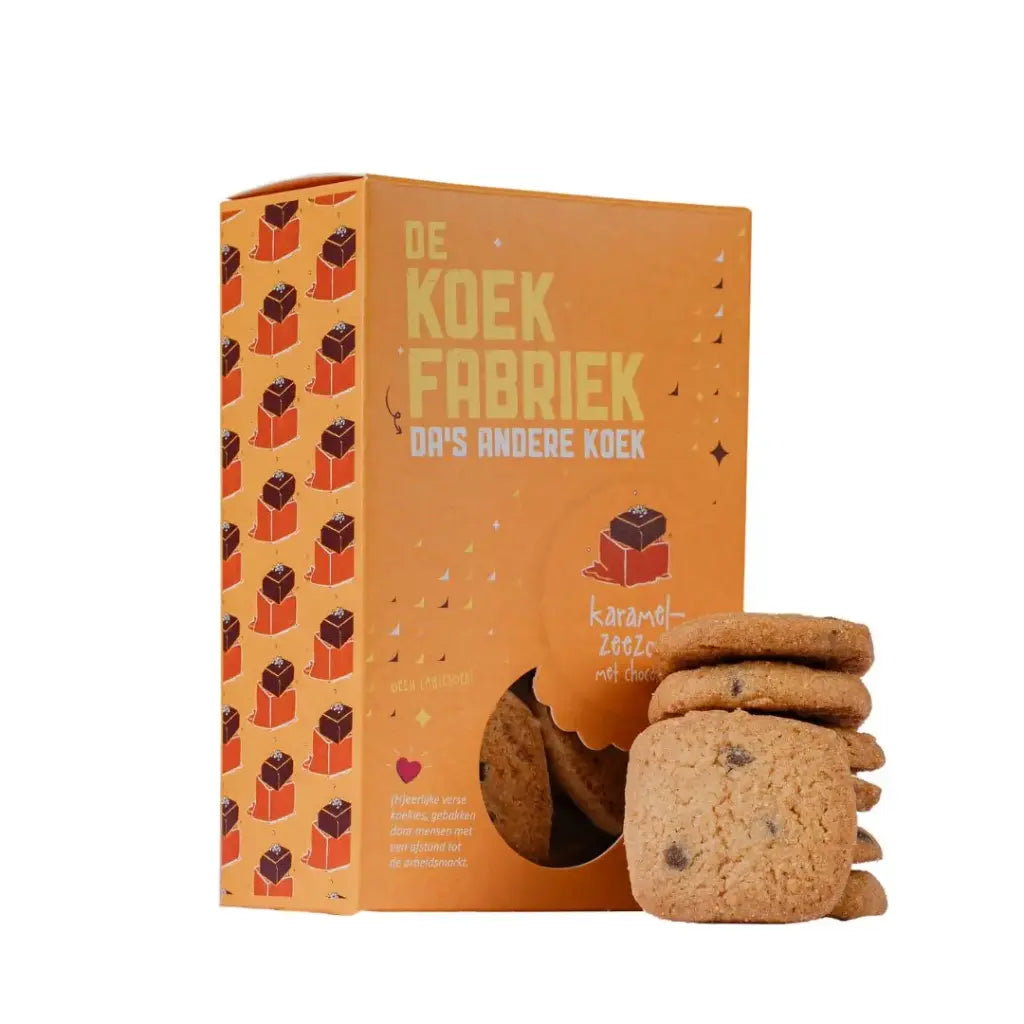 De Koekfabriek - Karamel-Zeezout Chocolade