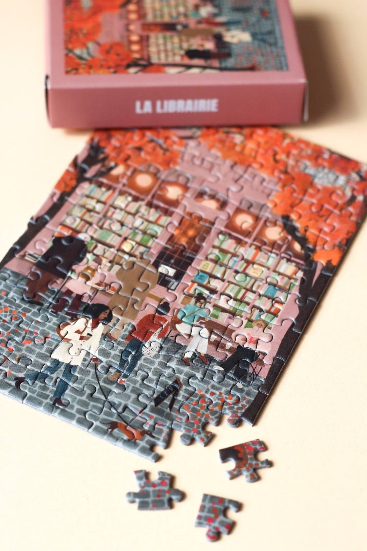 Mini puzzel La Librairie