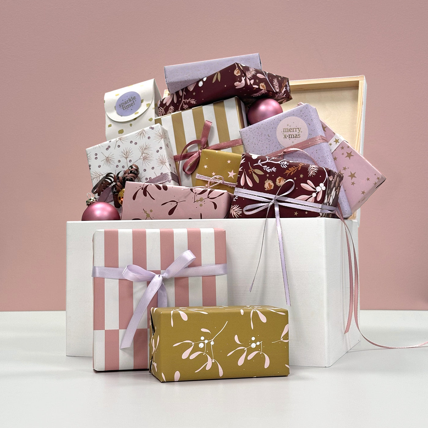 Inpakpapier Kerst | Lovely - 5 rollen