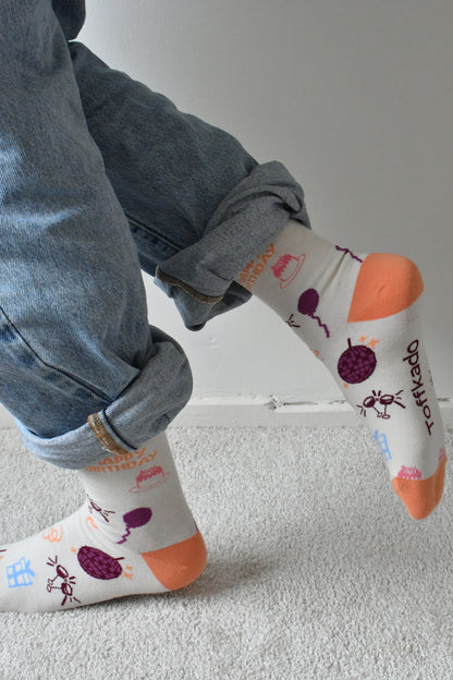 Sokken Happy birthday