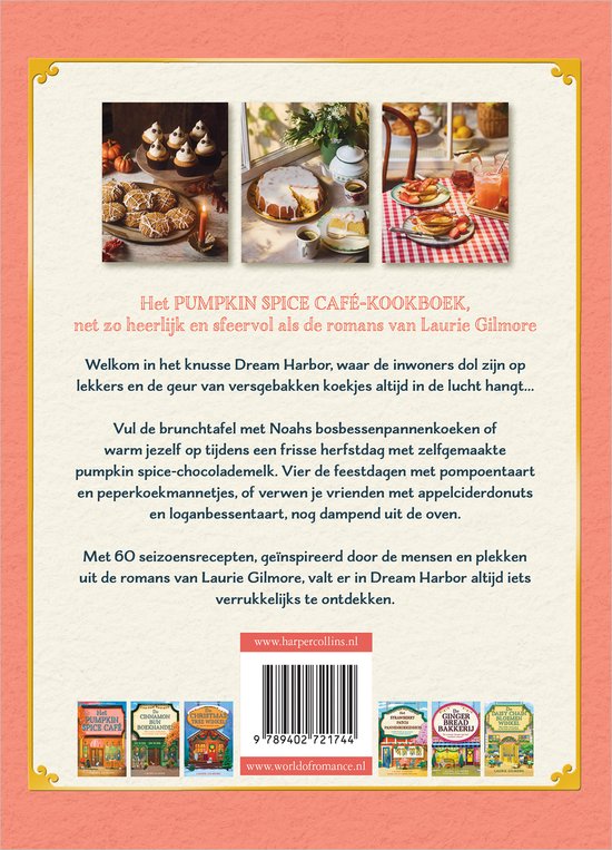 Het Pumpkin Spice Café kookboek pre order 19/11