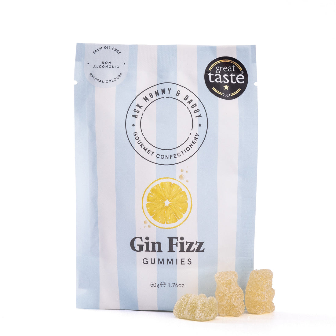 Gin Fizz Gummies | Ask mummy and daddy